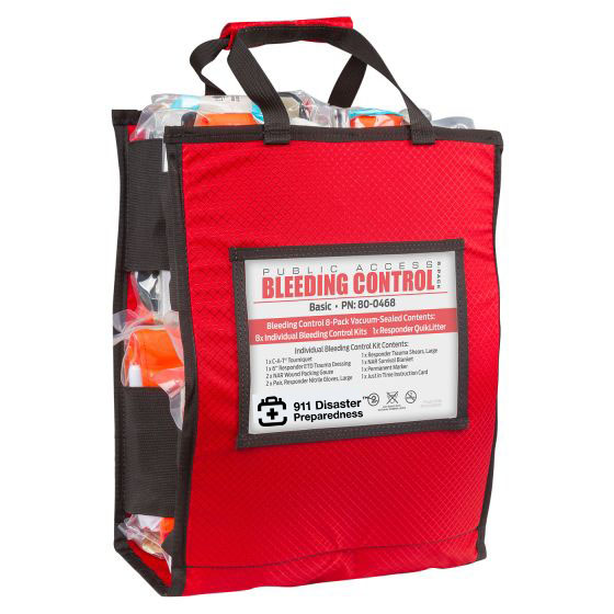 PUBLIC ACCESS BLEEDING CONTROL 8-PACK - VACUUM SEALED